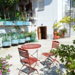 Grcka apartmani letovanje, Parga, Two Brothers, Zajedničko dvorište
